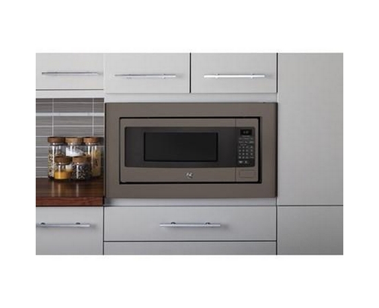 GE Profile 24-Inch, 1.1 Cu.Ft. Countertop Microwave Oven With 10 Power Levels - PEM10SLFC