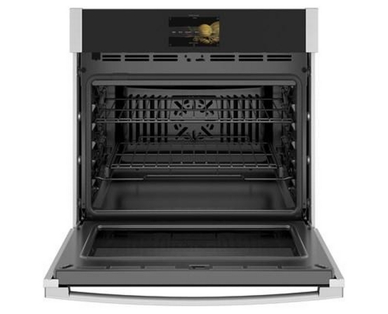 GE Profile 30-Inch, 5 Cu. Ft.  Built-In Single Wall Oven With Convection - PTS9000SNSS