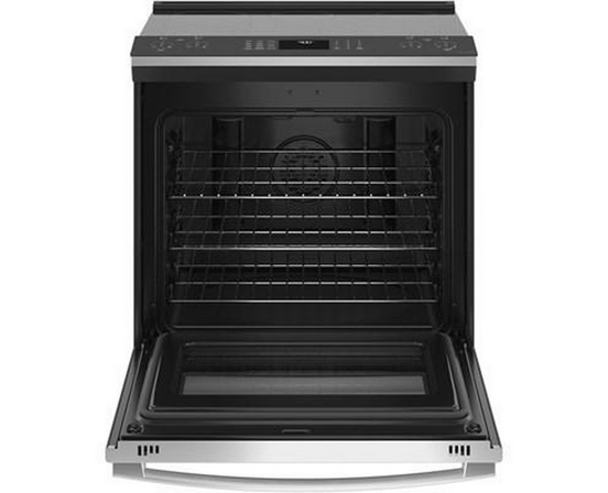 GE Profile 30-Inch Slide-In Electric Range With Air Fry Technology - PSS93YPFS
