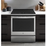 GE Profile 30-Inch Slide-In Electric Range With Air Fry Technology - PSS93YPFS