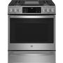 GE Profile 30-Inch Slide-In Gas Range With Wi-Fi Connect - PCGS930YPFS