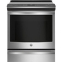 GE Profile 30-Inch Slide-In Electric Induction Range With True European Convection Technology - PCHS920YMFS