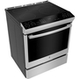 GE Profile 30-Inch Slide-In Electric Induction Range With True European Convection Technology - PCHS920YMFS