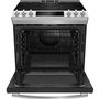 GE Profile 30-Inch Slide-In Electric Range With True European Convection Technology - PCS940YMFS