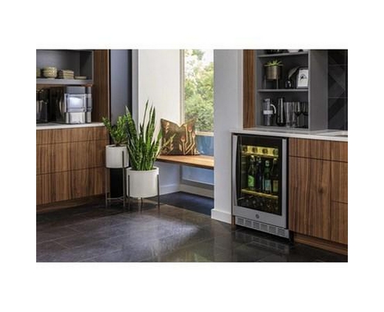 GE Profile 5.1 Cu.Ft. Freestanding Beverage Center With Digital Temperature Controls - PVS06BSPSS
