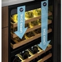 GE Profile 44-Bottle Wine Cooler With Dual Zone - PWS06DSPSS