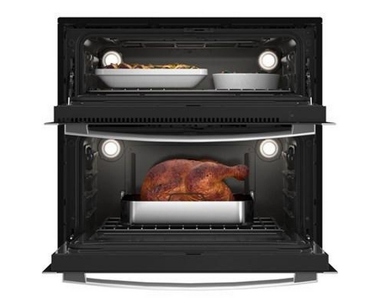GE Profile 30-Inch Built-In Wall Oven With Twin Flex Convection - PTS9200SNSS