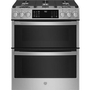 GE Profile 30-Inch Slide-In Double Oven Gas Range With Wifi - PCGS960YPFS
