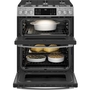 GE Profile 30-Inch Slide-In Double Oven Gas Range With Wifi - PCGS960YPFS