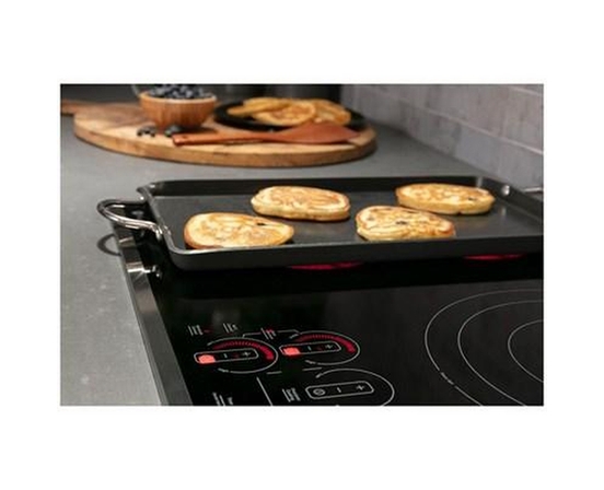 GE Profile 30-Inch Built-In Electric Cooktop With Wi-Fi - PEP7030DTBB