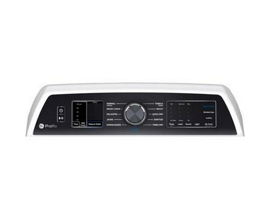 GE Profile Electric Dryer With Sanitize Cycle - PTD70EBMTWS