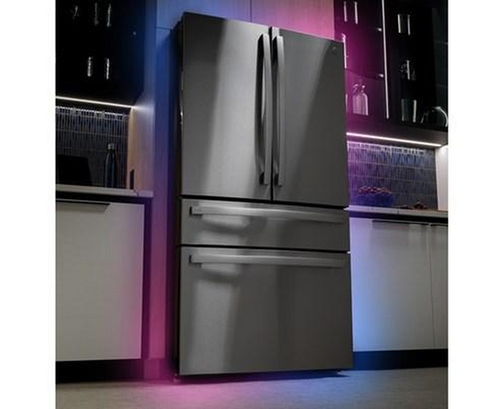 GE Profile 36-Inch, 28.7 Cu. Ft. French 4-Door Refrigerator With Dual-Dispense Autofill Pitcher - PGE29BYTFS