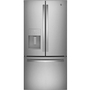 GE Profile 33-Inch, 23.8 Cu. Ft. French 3-Door Refrigerator - PFE24HYRCFS
