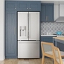 GE Profile 33-Inch, 23.8 Cu. Ft. French 3-Door Refrigerator - PFE24HYRCFS