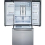 GE Profile 33-Inch, 23.8 Cu. Ft. French 3-Door Refrigerator - PFE24HYRCFS