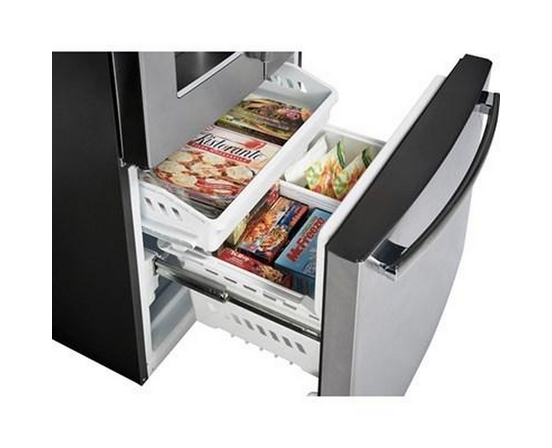 GE Profile 33-Inch, 23.8 Cu. Ft. French 3-Door Refrigerator - PFE24HYRCFS