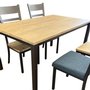 Table with 4 chairs by Amisco