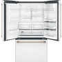 Café 36-Inch, 22.2 Cu.Ft. Counter-Depth French 3-Door Refrigerator With Hot Water Dispenser - CYE22TP4MW2