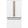 Café 36-Inch, 23.1 Cu.Ft. Counter-Depth French 3-Door Refrigerator With Wifi Connect - CWE23SP4MW2