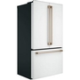 Café 36-Inch, 23.1 Cu.Ft. Counter-Depth French 3-Door Refrigerator With Wifi Connect - CWE23SP4MW2