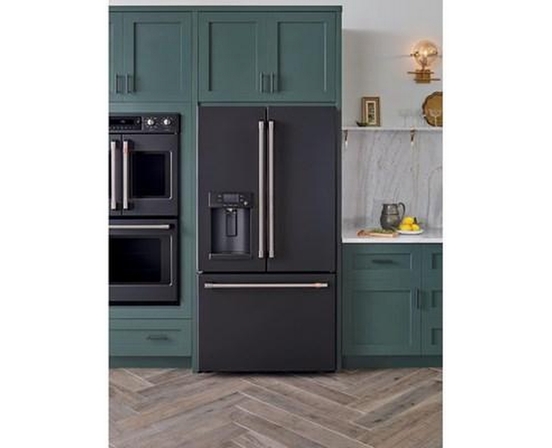 Café 36-Inch, 22.2 Cu.Ft. Counter-Depth French 3-Door Refrigerator With Hot Water Dispenser - CYE22TP3MD1