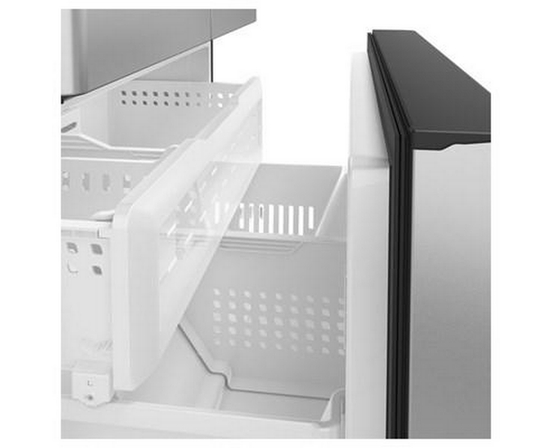Café 36-Inch, 23.1 Cu.Ft. Counter-Depth French 3-Door Refrigerator With Wifi Connect - CWE23SP2MS1