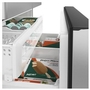 Café 36-Inch, 23.1 Cu.Ft. Counter-Depth French 3-Door Refrigerator With Wifi Connect - CWE23SP2MS1