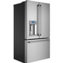 Café 36-Inch, 22.2 Cu.Ft. Counter-Depth French 3-Door Refrigerator With Hot Water Dispenser - CYE22TP2MS1