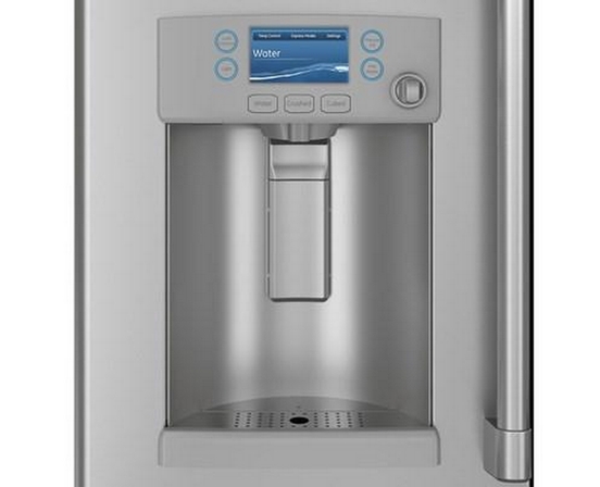 Café 36-Inch, 22.2 Cu.Ft. Counter-Depth French 3-Door Refrigerator With Hot Water Dispenser - CYE22TP2MS1