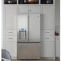 Café 36-Inch, 22.2 Cu.Ft. Counter-Depth French 3-Door Refrigerator With Hot Water Dispenser - CYE22TP2MS1
