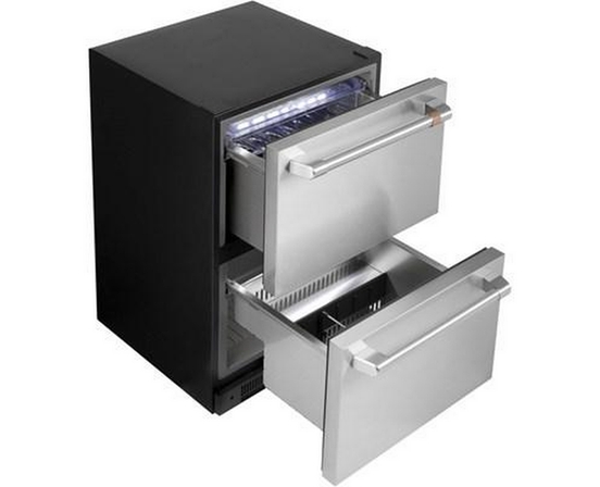Café 24-Inch 5.7 Cu. Ft. Dual-Drawer Refrigerator - CDE06RP2NS1