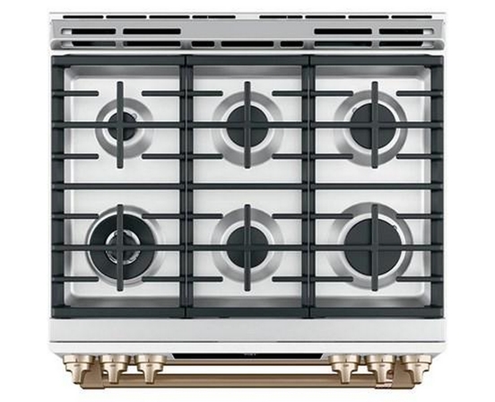 Café 30-Inch Slide-In Gas Range - CCGS750P4MW2