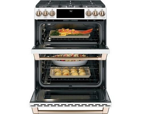 Café 30-Inch Slide-In Gas Range - CCGS750P4MW2