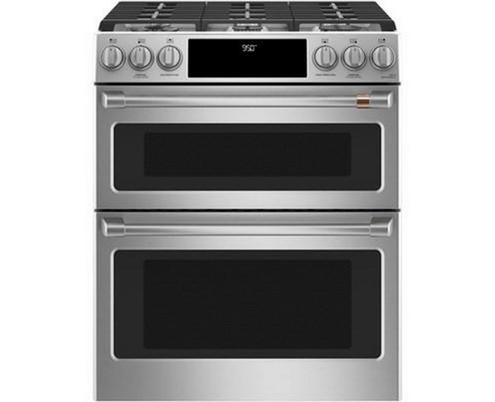 Café 30-Inch Slide-In Dual-Fuel Range - CC2S950P2MS1