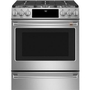 Café 30-Inch Slide-In Gas Range With Convection Technology - CCGS700P2MS1