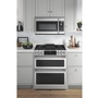 Café 30-Inch Slide-In Gas Double Oven Range With Convection Technology - CCGS750P2MS1