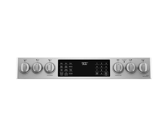Café 30-Inch Slide-In Induction Range With Warming Drawer - CCHS900P2MS1