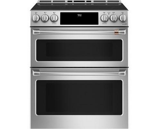 Café 30-Inch Slide-In Induction Range With Convection Technology - CCHS950P2MS1