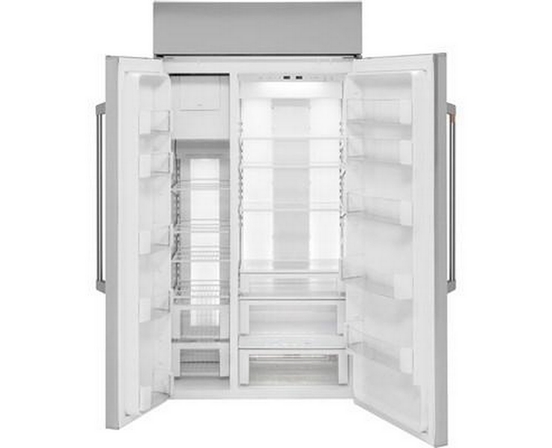 Café 48-Inch, 29.6 Cu. Ft. Built-In Side-By-Side Refrigerator - CSB48WP2NS1