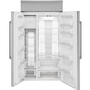 Café 48-Inch, 29.6 Cu. Ft. Built-In Side-By-Side Refrigerator - CSB48WP2NS1