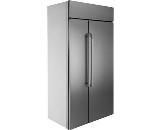 Café 48-Inch, 29.6 Cu. Ft. Built-In Side-By-Side Refrigerator - CSB48WP2NS1