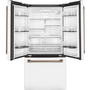 Café 33-Inch, 18.6 Cu. Ft. Counter-Depth French 3-Door Refrigerator - CWE19SP4NW2