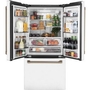 Café 33-Inch, 18.6 Cu. Ft. Counter-Depth French 3-Door Refrigerator - CWE19SP4NW2