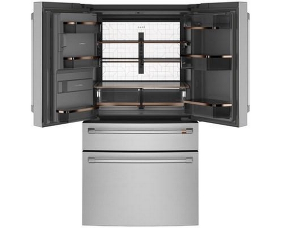 Café 36-Inch 27.8 Cu. Ft. French 4-Door Refrigerator - CVE28DP2NS1