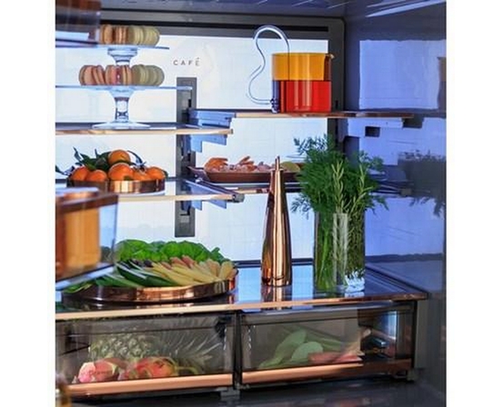 Café 36-Inch 27.6 Cu. Ft. French 4-Door Refrigerator - CVE28DP3ND1