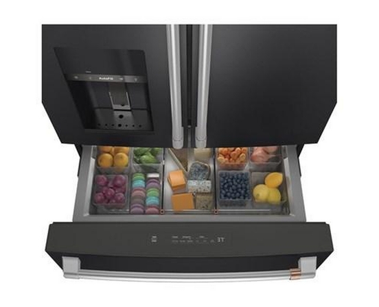 Café 36-Inch 27.6 Cu. Ft. French 4-Door Refrigerator - CVE28DP3ND1