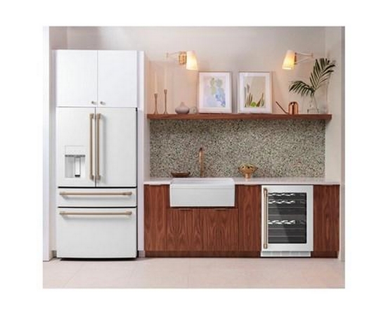 Café 36-Inch 27.6 Cu. Ft. French 4-Door Refrigerator - CVE28DP4NW2