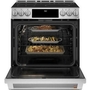 Café 30-Inch Slide-In Induction Range With Warming Drawer - CHS90XP2MS1