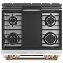 Café 30-Inch Slide-In Dual Fuel Range With Warming Drawer - CC2S900P4MW2