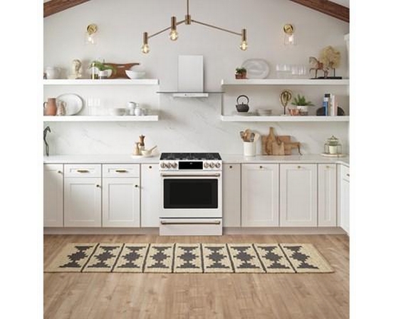 Café 30-Inch Slide-In Gas Range With Convection Technology - CCGS700P4MW2